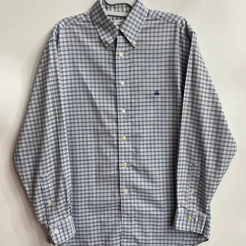 [BUNJANG] Brooks Brothers 346 Supima Non-Iron Check Shirt / [S] 브룩스브라더스 346 수피마 논아이론 체크 셔츠 남방3.0