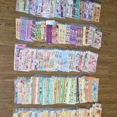 [BUNJANG] Bulk Sticker Set - 1000 Pieces / 특가~ 어린이. 다꾸. 씰스티커 1.000장.  택포
