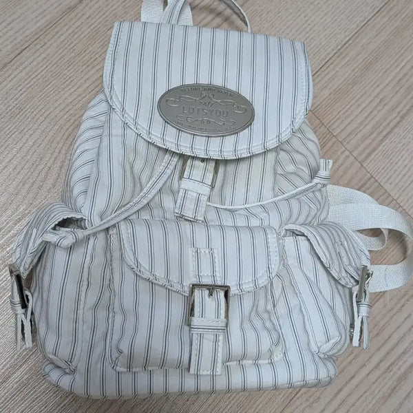 [BUNJANG] Ratsyou Mini Backpack Stripe / 라츠유 미니백팩 스트라이프