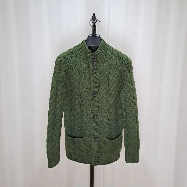 [BUNJANG] ASPESI Heavy Wool Knit Jacket M / (택포) ASPESI 아스페시 헤비울 니트 자켓 M C361