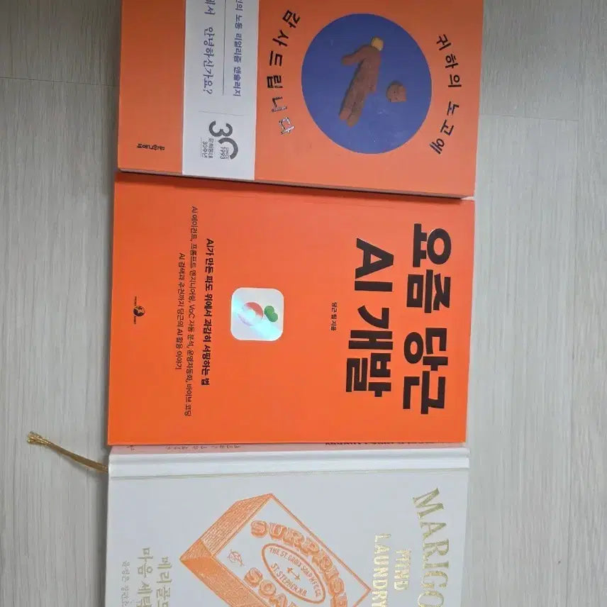 [BUNJANG] Assorted Korean Books Bundle / 귀하의노고에감사드립니다/요즘 당근 AI 개발/메리골드마음 세탁소 도서