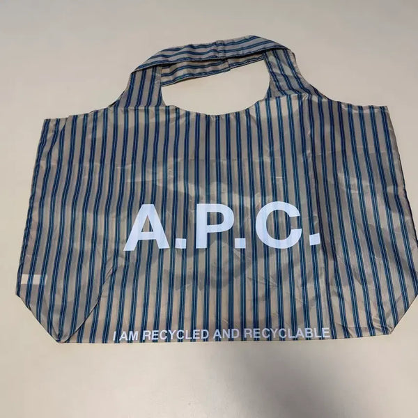 [BUNJANG] APC Recycling Bag Blue Shopping Bag / Apc 리사이클링백 블루 장바구니
