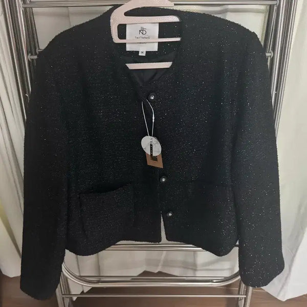 [BUNJANG] Packnald Tweed Jacket Glam Size / 팩더널드 트위드 자켓 글램사이즈