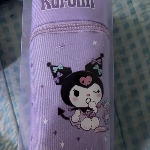 [BUNJANG] Kuromi Pastel Pencil Case / 쿠로미 필통 파스텔