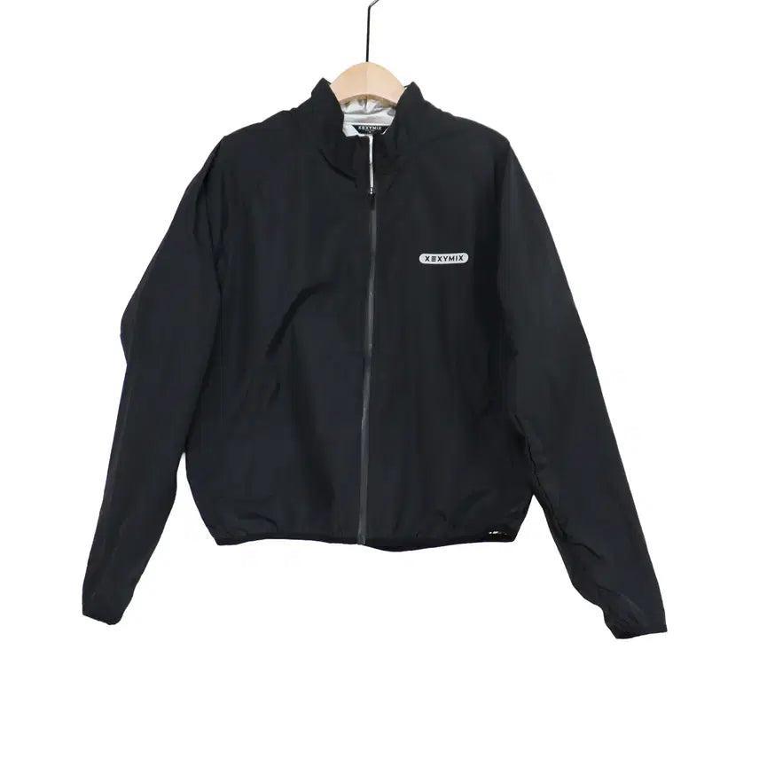 [BUNJANG] XEXYMIX Black Windbreaker Zip-up Jacket - Size M / XEXYMIX 젝시믹스 블랙 바람막이 집업 M