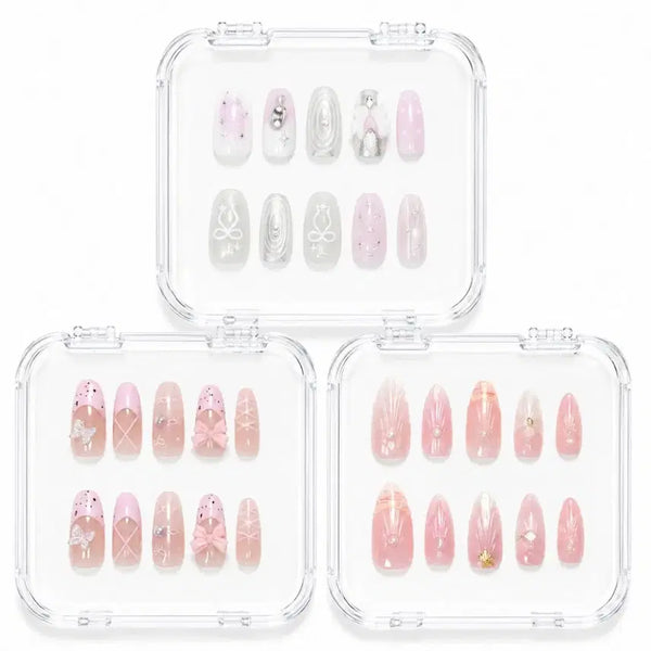[BUNJANG] Lovely Designed Nail Tips (XS Size) / 네일