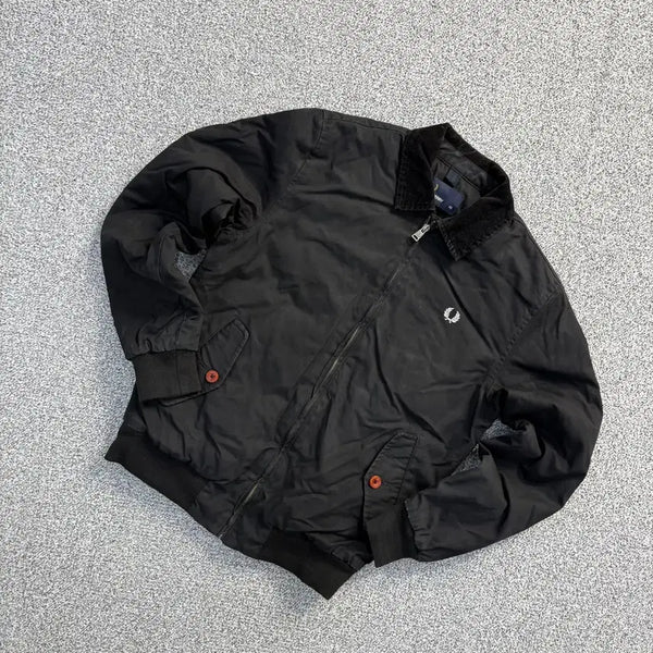 [BUNJANG] Fred Perry Blue Harrington Jacket / XS 프레드페리 블루종 자켓 0826J1