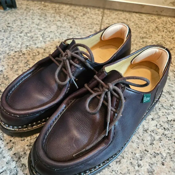[BUNJANG] Paraboot Michael Leather Derbies / 파라부트 미카엘 카페 39