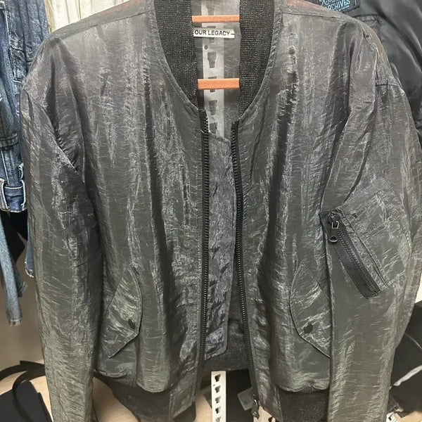 [BUNJANG] Our Legacy Organza Bomber Jacket / [44] 아워레가시 오간자 봄버