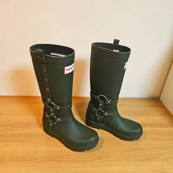 [BUNJANG] Andersson Bell Tall Rain Boots Olive / 헌터 앤더슨벨 레인부츠, 톨부츠  올리브, 250~260