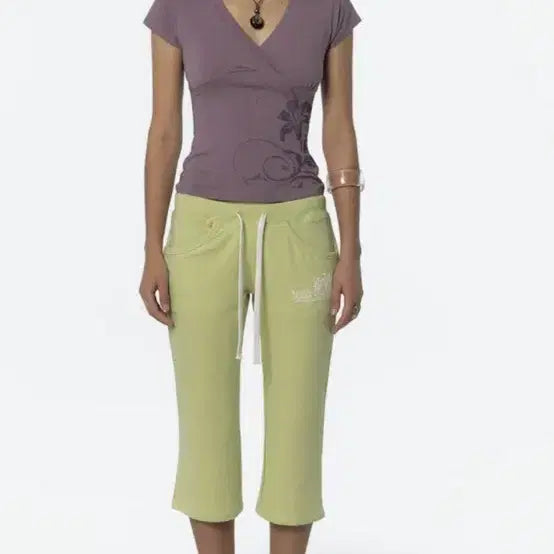 [BUNJANG] KASHIKO Capri Pants / 카시코 카프리 팬츠