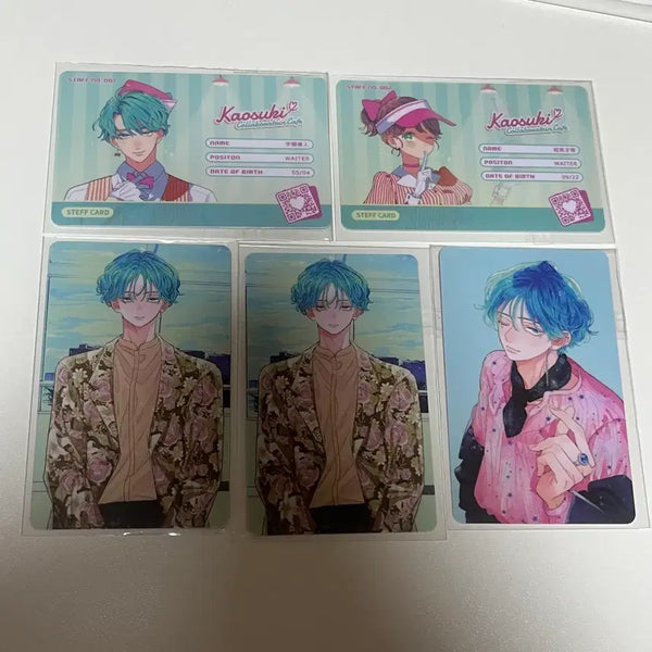 [BUNJANG] Face Alone Photocards Lucky Draw Bundle Set / 얼굴만으론 좋아할 수 없어요 콜라보카페 포토카드 럭드 일괄