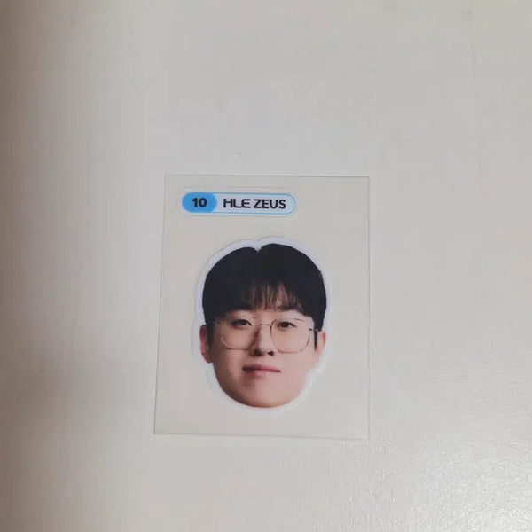 [BUNJANG] HLE Zeus Face Sticker / 한화생명 HLE 한생 제우스 ZEUS 띠부실 얼굴 스티커 양도