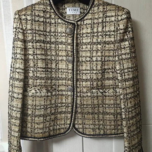 [BUNJANG] TIME Tweed Jacket / TIME 타임 트위드 자켓