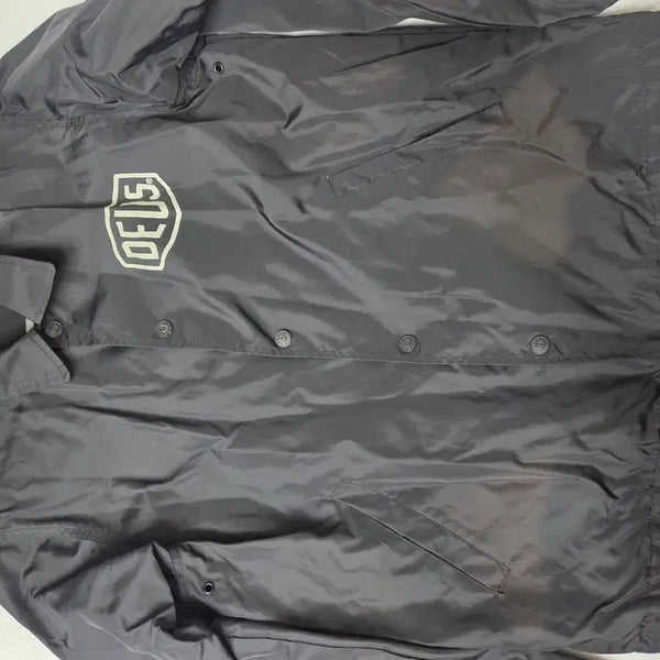 [BUNJANG] Deus Ex Machina Windbreaker Jacket Black Coach Jacket / 데우스 윈드 브레이커 자켓 블랙 코치자켓