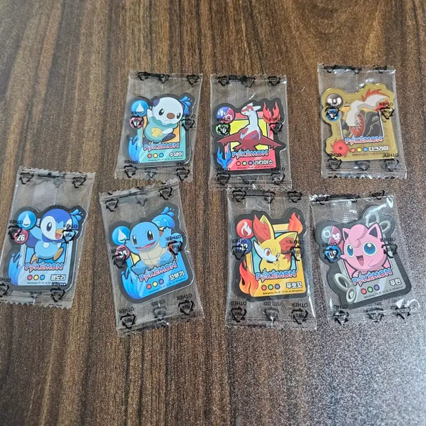 [BUNJANG] Pokemon Choco Chip Cookie Magnet Set / 포켓몬 초코칩 몬스터 쿠키 마그넷 자석 판매/교환