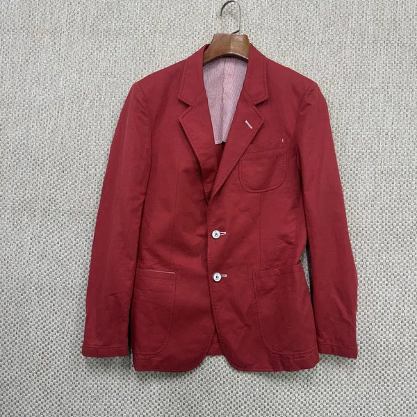 [BUNJANG] Ziozia Linen Blazer Jacket 95 / 지오송지오 린넨 블레이저 자켓 95 H03376