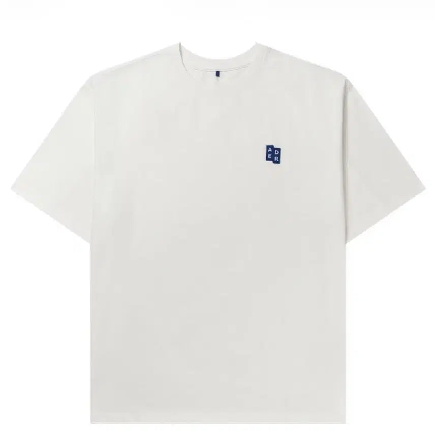 [BUNJANG] Ader Error Significant TRS/BL Tag T-Shirt Off White / 아더에러 시그니피컨트 TRS/BL 태그 티셔츠 01 오프 화이트
