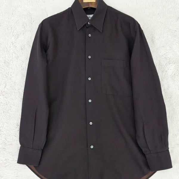 [BUNJANG] Brioni Double-Weave Textured Shirt / 브리오니 이중지 텍스처 셔츠