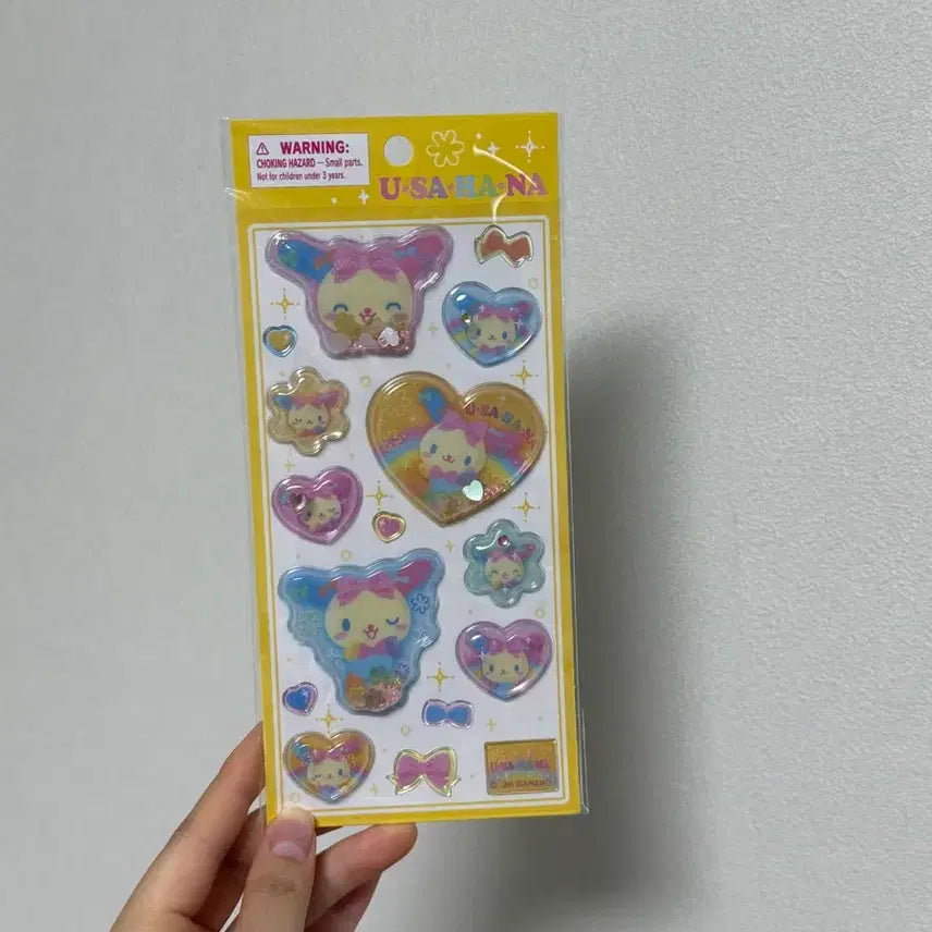 [BUNJANG] Usahana Birthday Sticker Set / 우사하나 생일 스티커