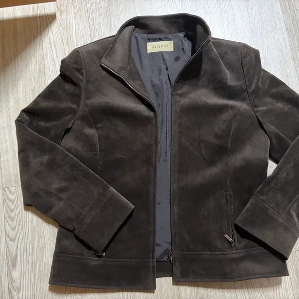 [BUNJANG] Suede Jacket Brown / 스웨이드 자켓 브라운