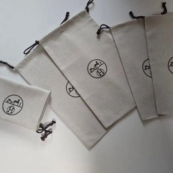 [BUNJANG] Hermes Shoe Dust Bags (2 sizes) / *슈즈용* 에르메스 더스트백 (22x39.5) , (19.5x35.5)