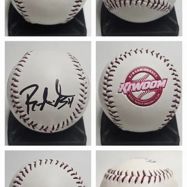 [BUNJANG] Kiwoom Heroes Alcántara Autographed Baseball / (무료배송)키움히어로즈 알칸타라 로고볼 싸인볼 사인볼