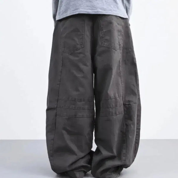 [BUNJANG] Egot Daing Incision Balloon Pants Charcoal S / 이곳 egot daing incision balloon pants