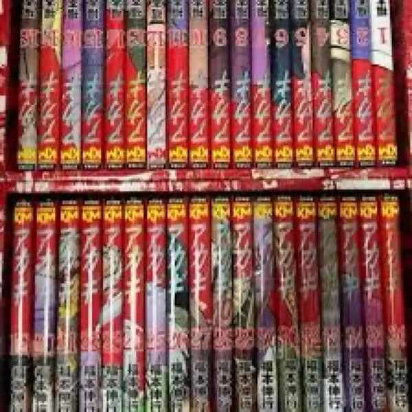 [BUNJANG] Akagi Original Japanese Edition Box Set / 투패전설 아카기 원서 박스 세트 [10월 말까지 할인]