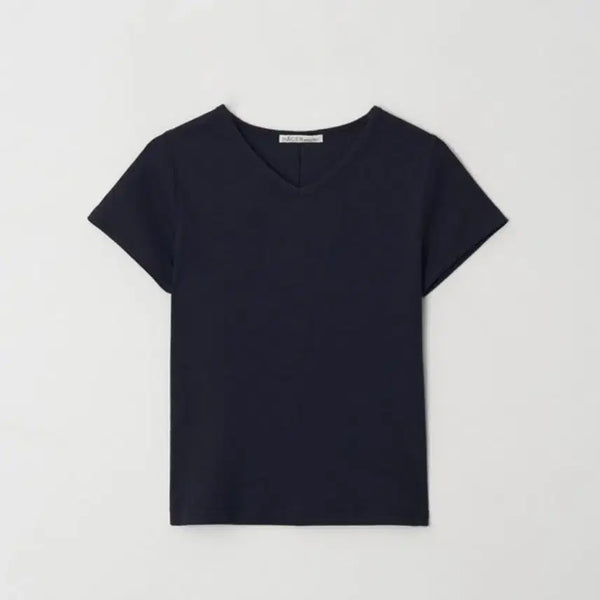 [BUNJANG] A SSER Cleo V-Neck Short Sleeve Tee / 아쎄르 cleo v-neck short sleeve tee