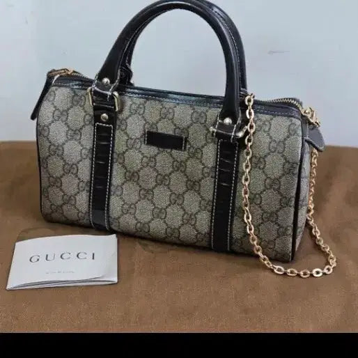 [BUNJANG] Gucci GG Canvas Shoulder Bag / 구찌 GG 캔버스 숄더백