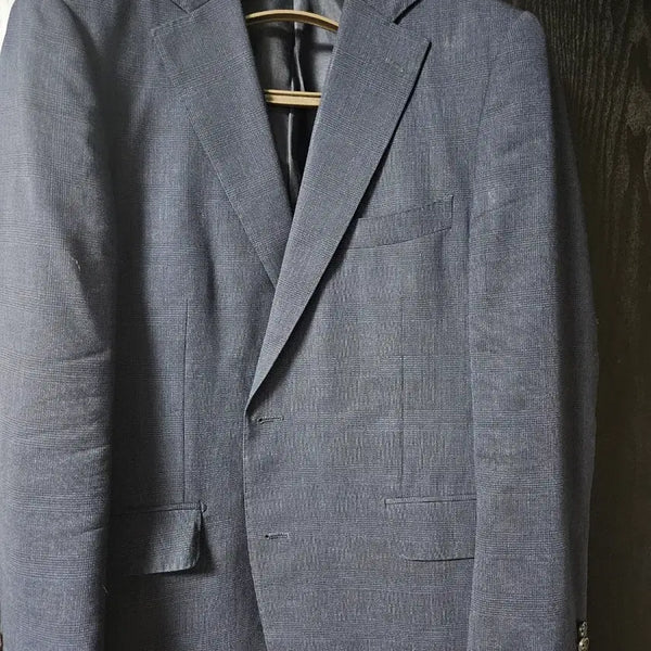 [BUNJANG] Galaxy Check Pattern Jacket Size 109 / 갤럭시 체크 패턴 자켓 사이즈 109