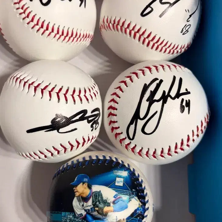 [BUNJANG] Samsung Lions Signed Baseball Bundle / 삼성라이온즈 싸인볼 일괄