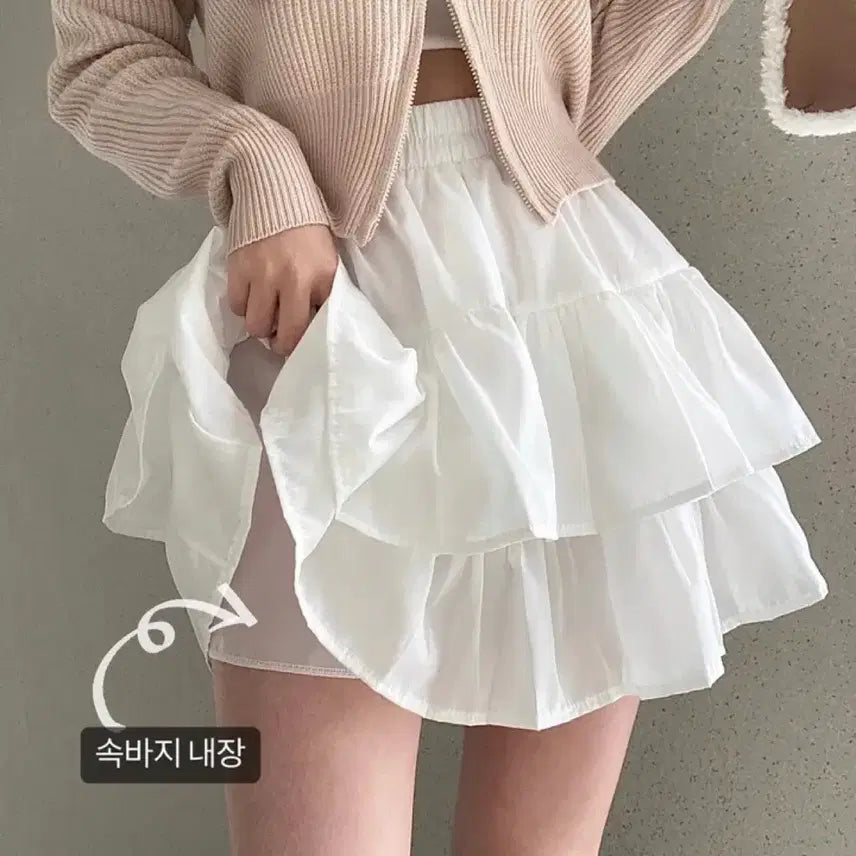 [BUNJANG] Kangkang Mini Banding Skirt / 캉캉미니 밴딩스커트