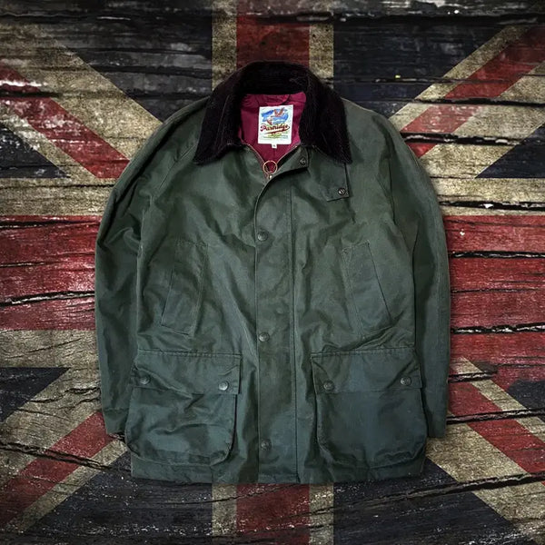 [BUNJANG] John Partridge Wax Coated Hunting Jacket / M) John Partridge 왁스 코팅 헌팅 자켓