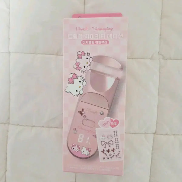 [BUNJANG] Filimili Hello Kitty Heating Eyelash Curler (Sealed) / 미개봉 ) 필리밀리 챠미키티  히팅 뷰러 헬로키티