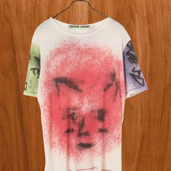 [BUNJANG] Chopova Lowena Spray Devil T-Shirt / 초포바로위나 스프레이 데빌 티셔츠