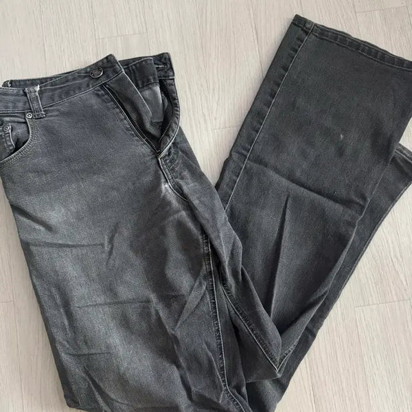 [BUNJANG] Vintage Black Denim Jeans / 빈티지 흑청바지