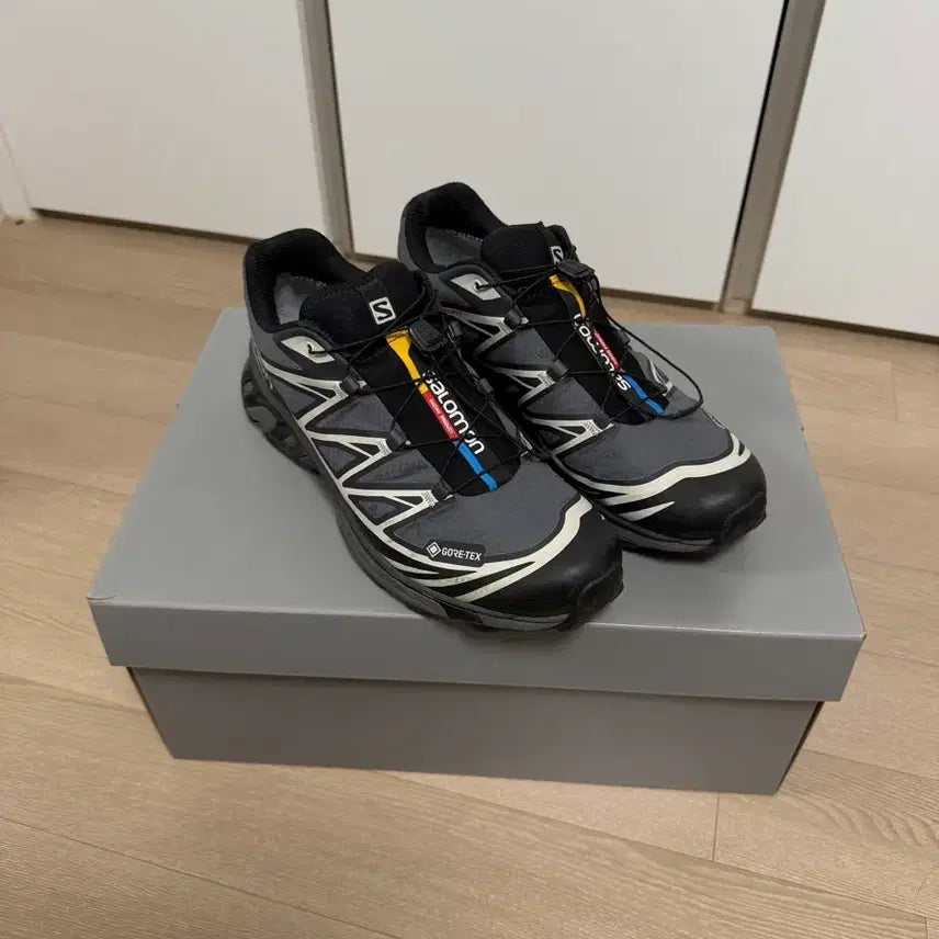 [BUNJANG] Salomon XT6 Ebony Gore-Tex Sneakers / [285] 살로몬 xt6 xt-6 에보니 고어택스 고어텍스 블랙 에보니