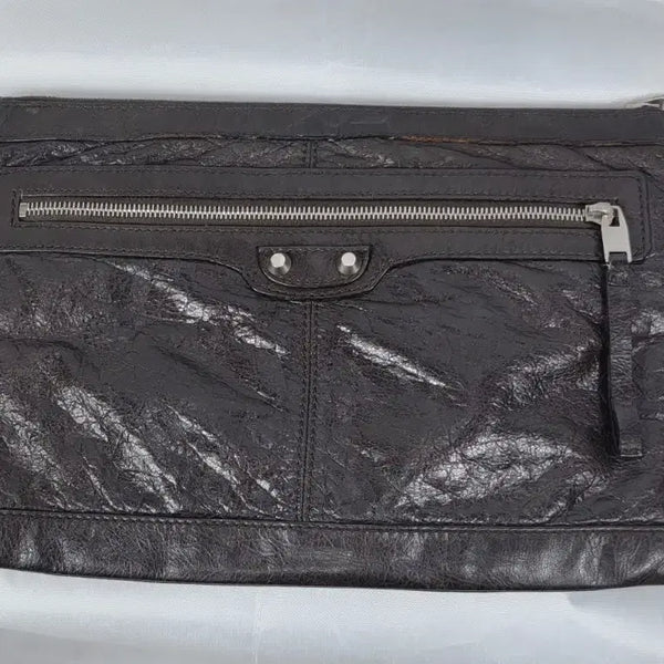 [BUNJANG] Balenciaga Leather Clutch / (정품)발렌시아가 가죽 클러치
