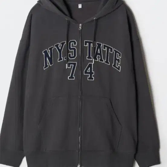 [BUNJANG] SPAO Fleece Hooded Zip-Up / 스파오 기모 후드 집업
