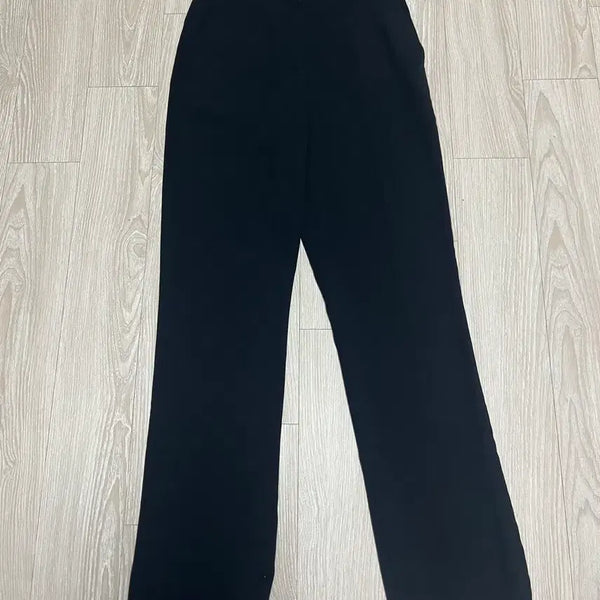 [BUNJANG] H&M Black Wide Slacks / H&m 블랙 와이드 슬랙스