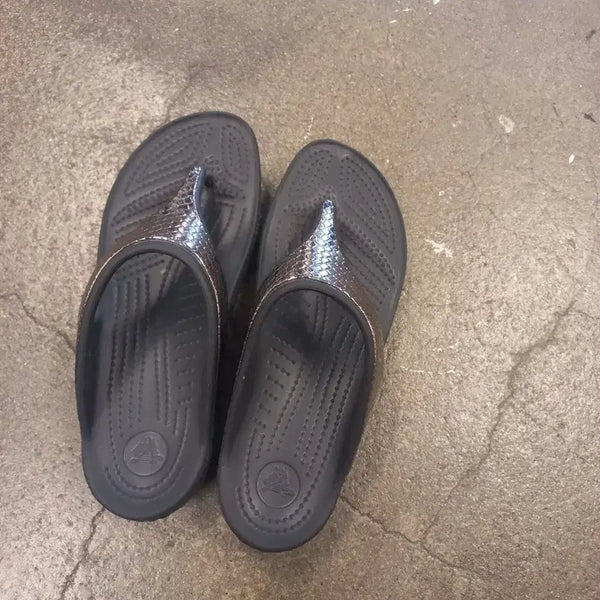 [BUNJANG] Crocs Women's Flip-Flops / 크록스 여성 쪼리 7