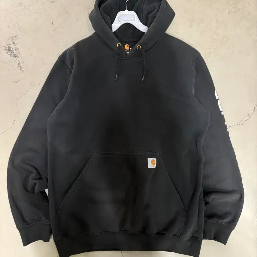 [BUNJANG] Carhartt Pocket Logo Hoodie - Medium / 만원샵 칼하트 포켓로고 후드티 M