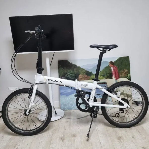 [BUNJANG] Trunk Bicycle Flight G7 Folding Mini velo / 바로 운행 가능한 티티카카 플라이트 G7 미니벨로 팝니다 ^^