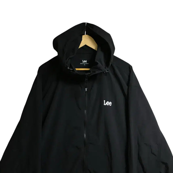 [BUNJANG] LEE Two-Way Black Windbreaker Jacket / LEE 투웨이 검정 바람막이