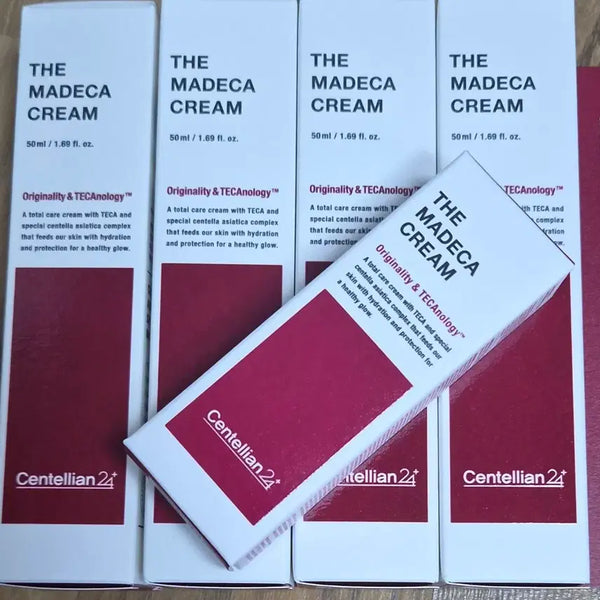 [BUNJANG] Centella Asiatica Cream (Season 6) - 50ml / 더 마데카크림6개+15ml+아이크림15ml