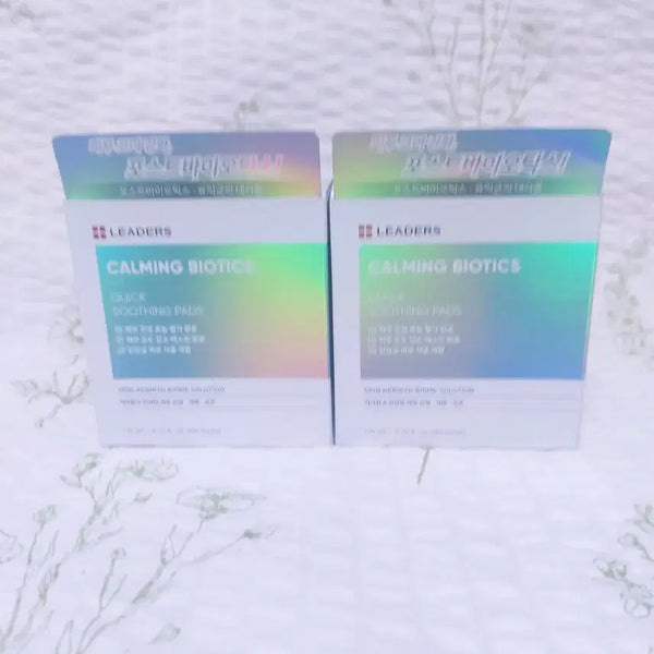 [BUNJANG] Leaders Calming Biotics Quick Soothing Pad Set / 리더스 카밍 바이오틱스 퀵 수딩 패드 80매 2통 일괄