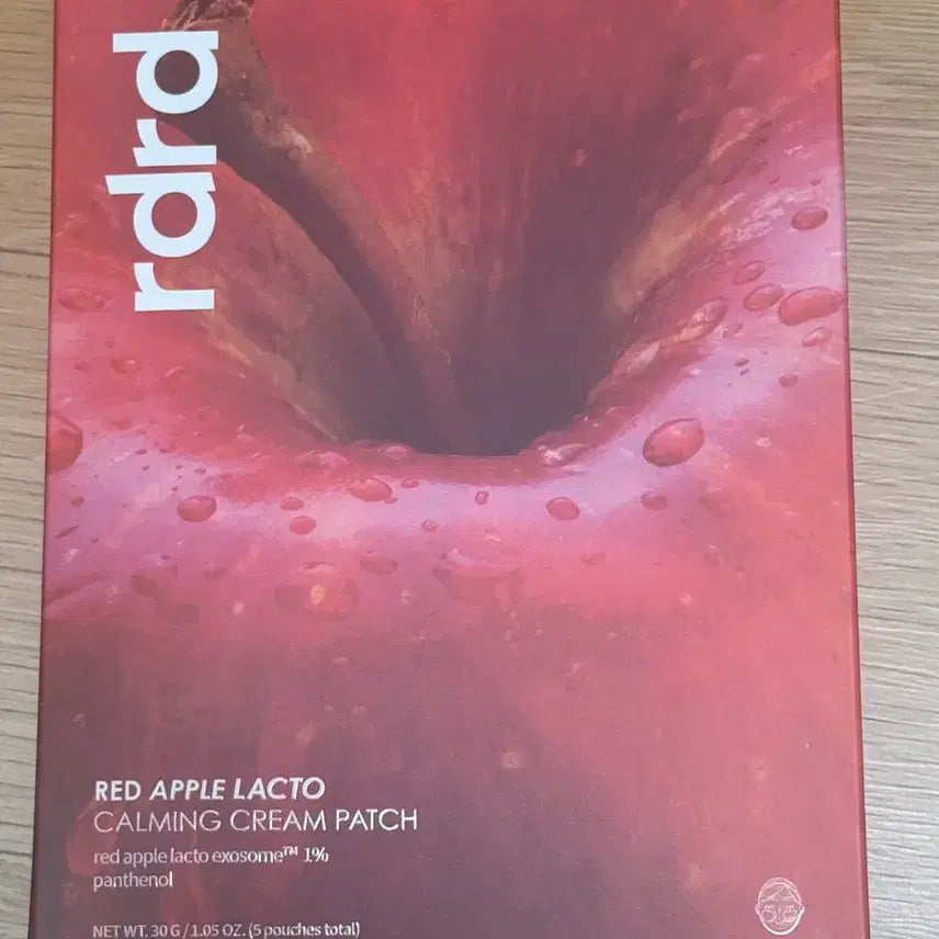 [BUNJANG] Rdrd Red Apple Lacto Calming Cream Patch (10 Patches / 2 Boxes) / 알디알디 Rdrd  레드 애플 락토 진정 크림 패치 5매입 (2박스)