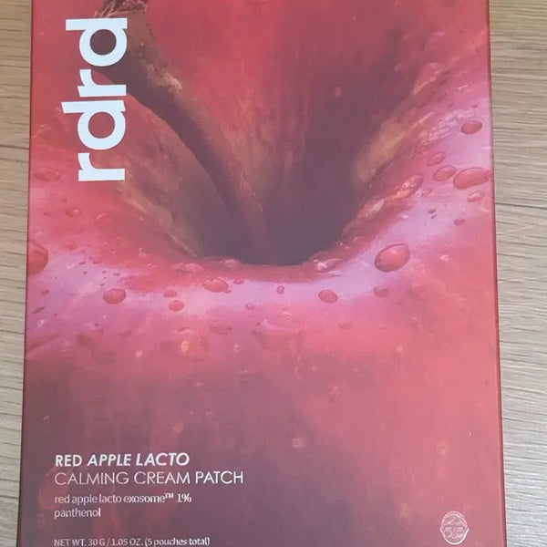 [BUNJANG] Rdrd Red Apple Lacto Calming Cream Patch (10 Patches / 2 Boxes) / 알디알디 Rdrd  레드 애플 락토 진정 크림 패치 5매입 (2박스)